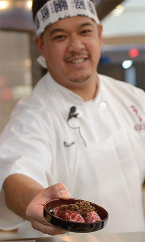 Chef Brian Santos of Eiko's