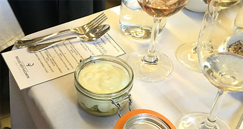 Giant Tarbais Beansin Mason Jar with table setting